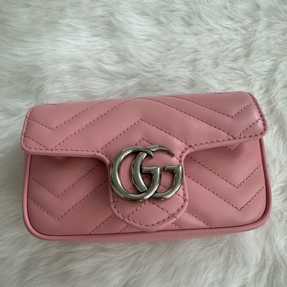 GUCCI pink super mini bag - Picture 4 of 12